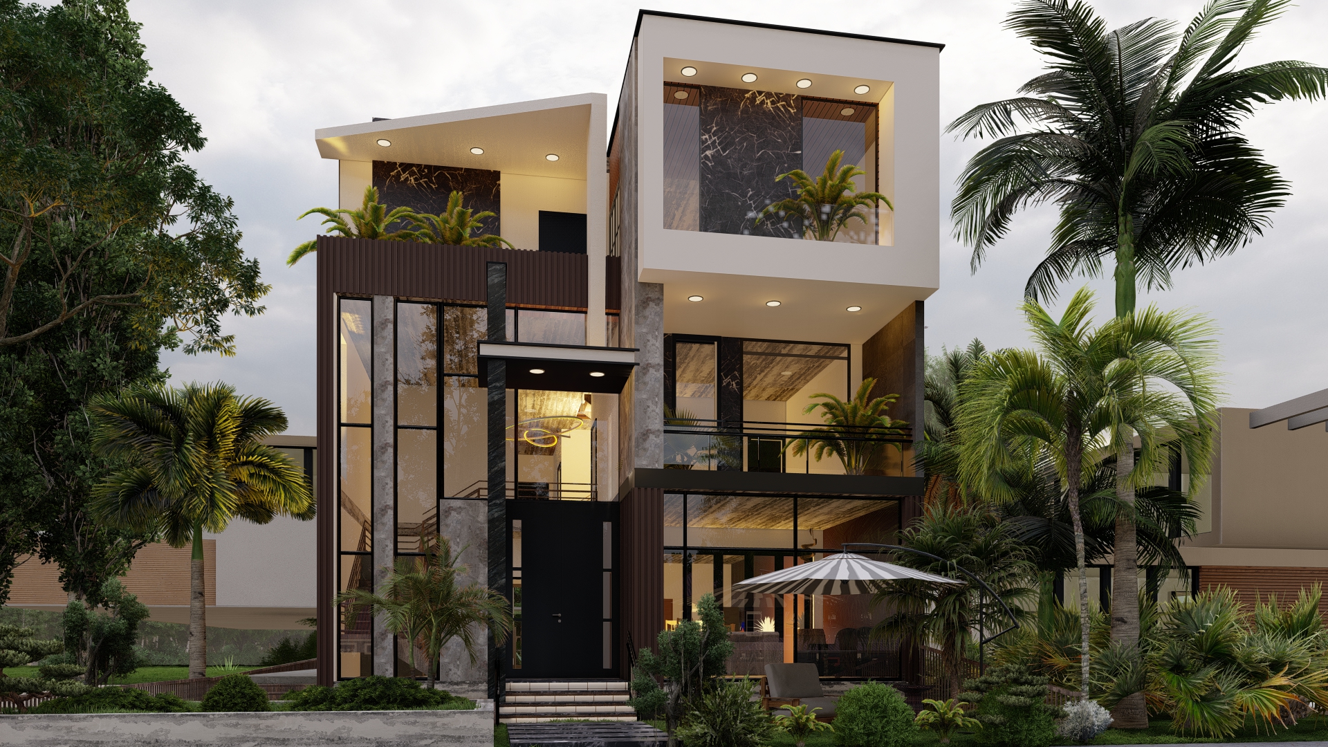 Monolith of Light — A Contemporary Urban Retreat
