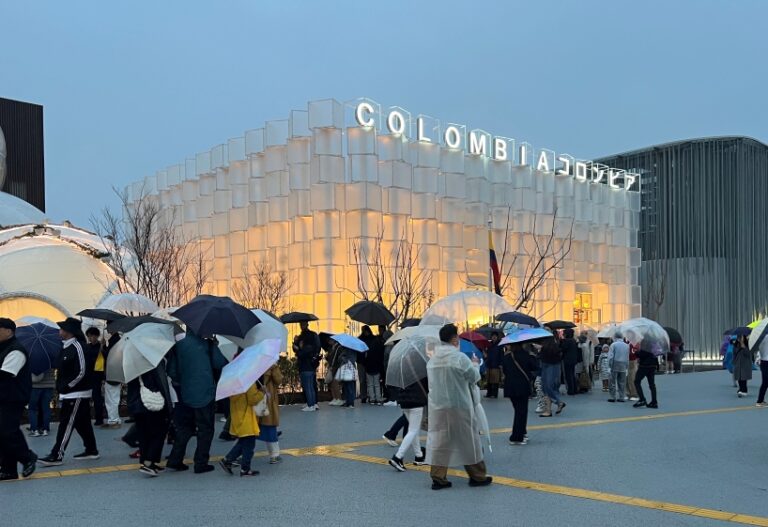 Colombia Pavilion at Expo Osaka 2025. Image © Forward Stroke / Koji Okumura