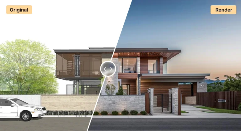 ReRender AI makes architecture renders look like real-world photographs
