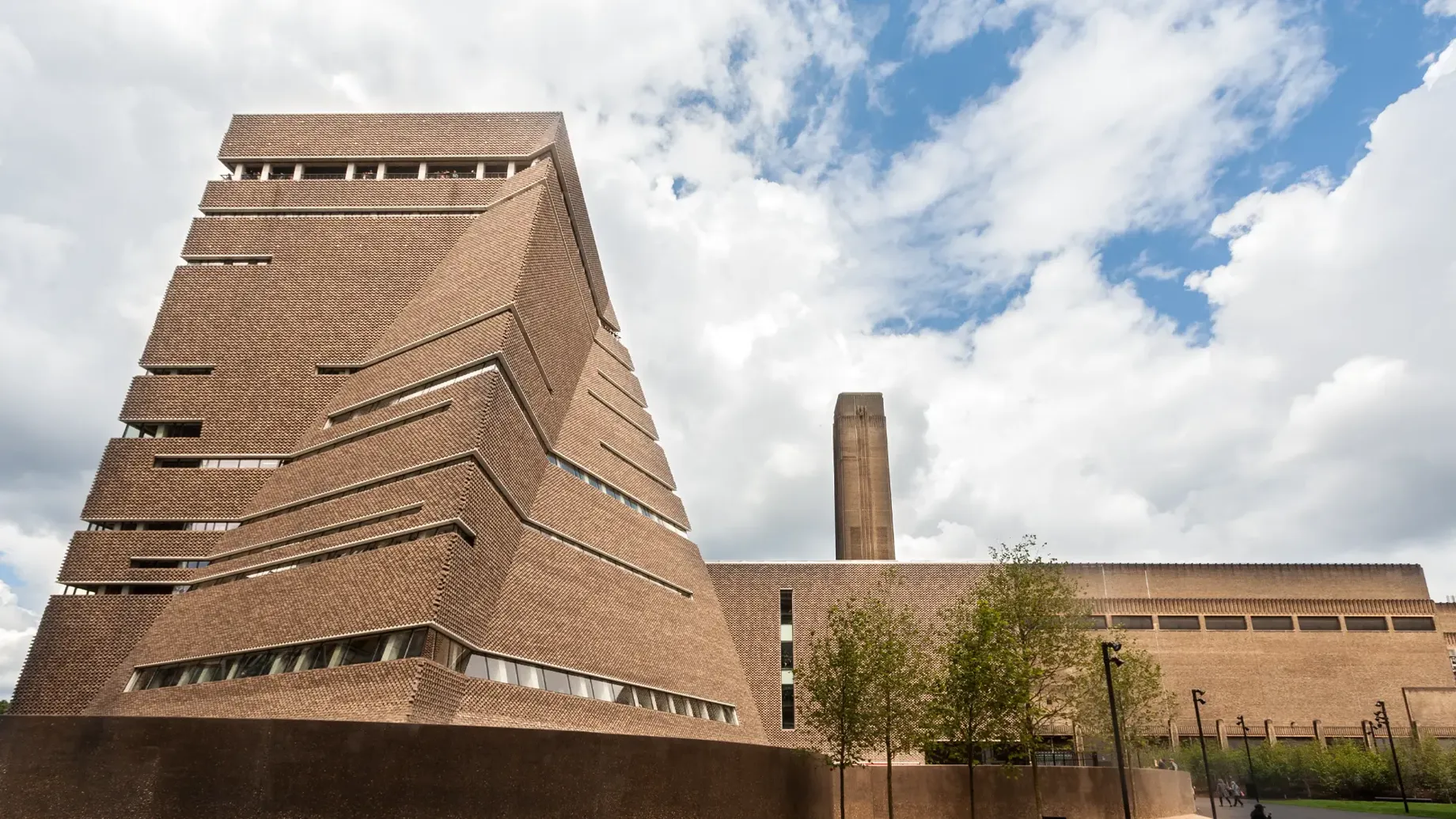 Former Bankside Power Station transformed into Tate Modern Museum.